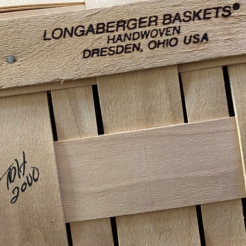 Longaberger Bread Basket - Picture 5 of 5